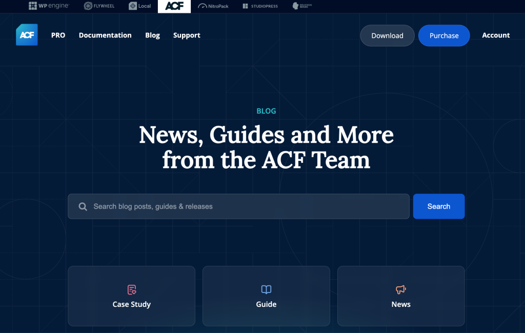 ACF Blog