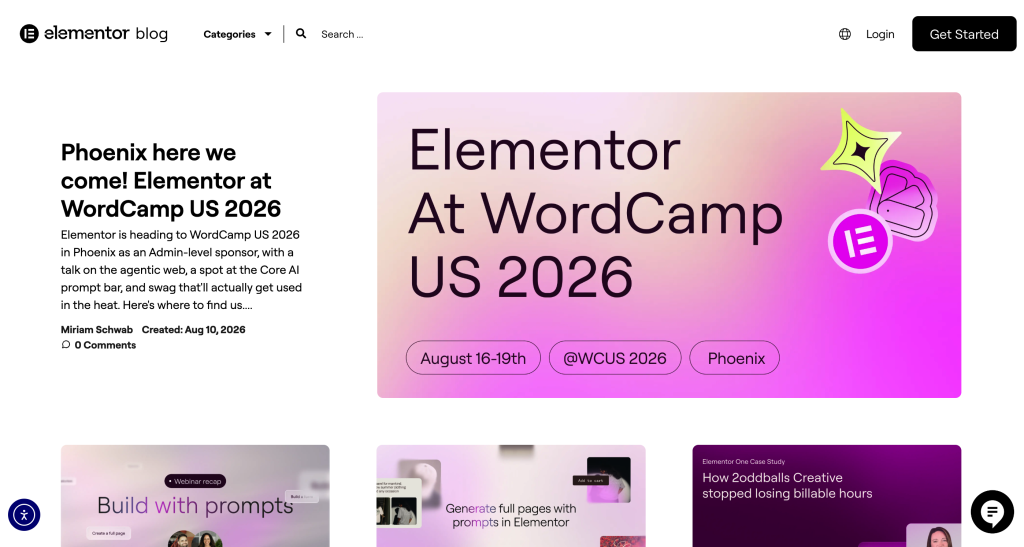Elementor Blog