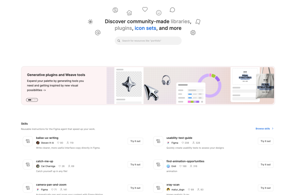 Figma community