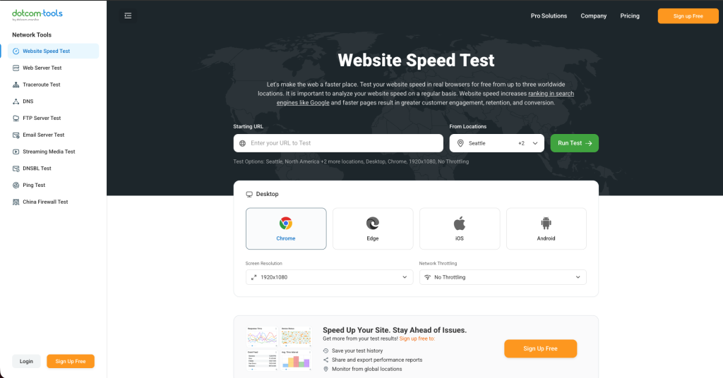 Dotcom tools