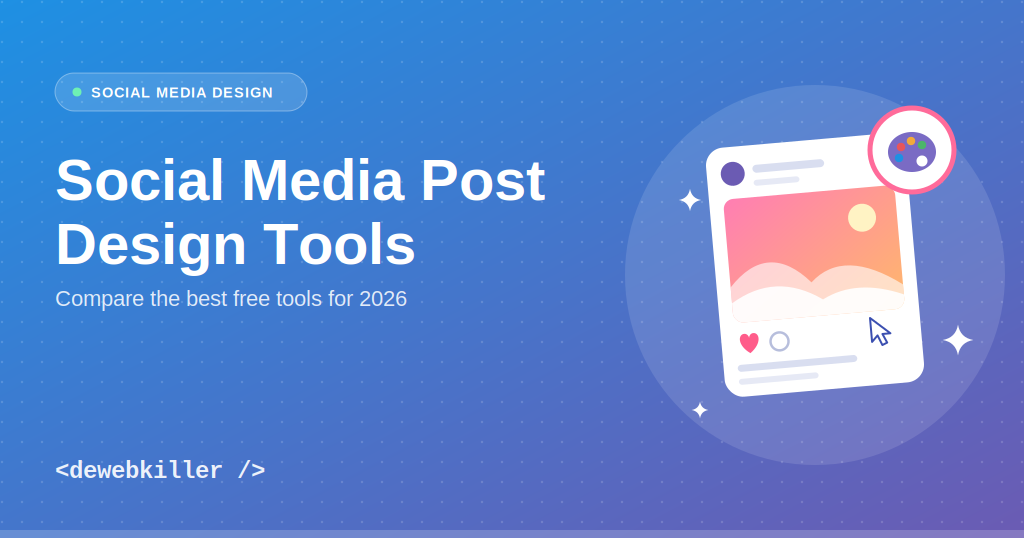 Social Media Post Design Tools