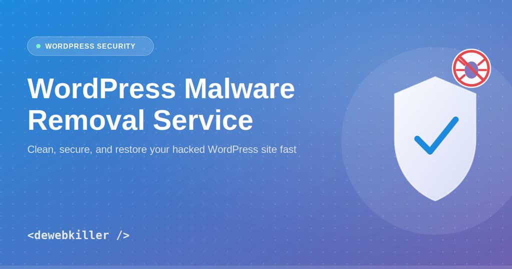 WordPress Malware Removal Service